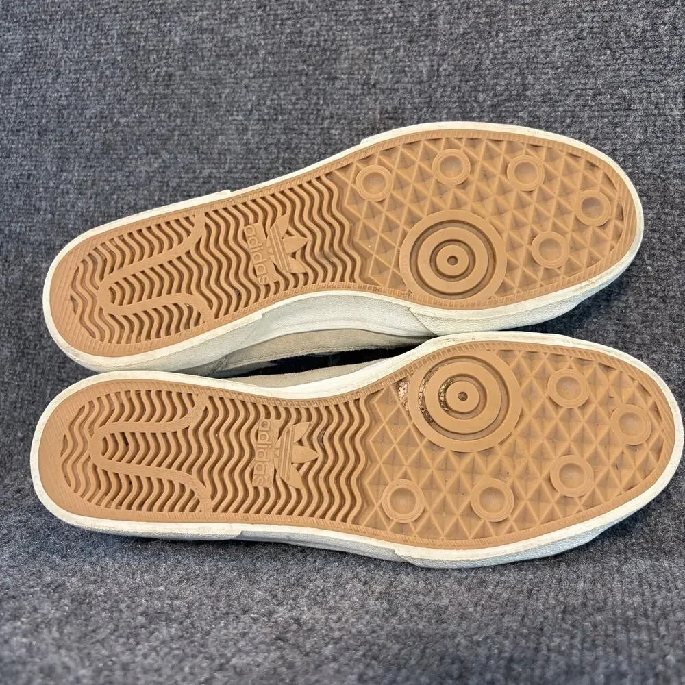 Adidas Court Tns Premiere Suede Sneaker Tan Mens 13 Casual Skateboard Shoes